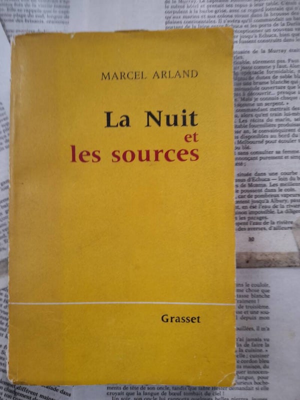 La nuit et les sources - Marcel Arland - Grasset -1963
