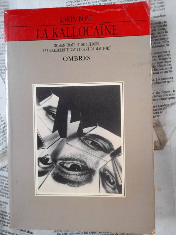 La kallocaïne - Karin Boye - Ombres - 1988 Suède suedeoise