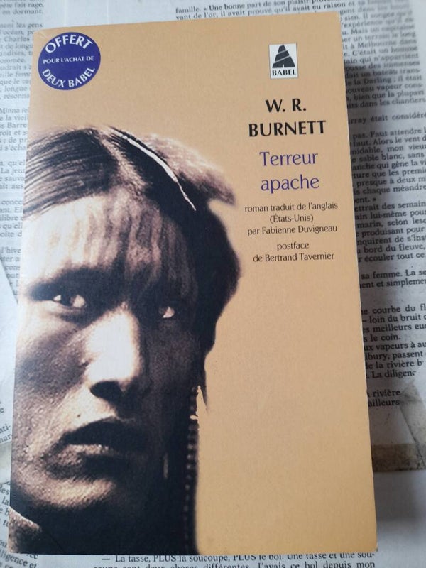 Terreur apache - W.R. Burnett - Babel 2020
