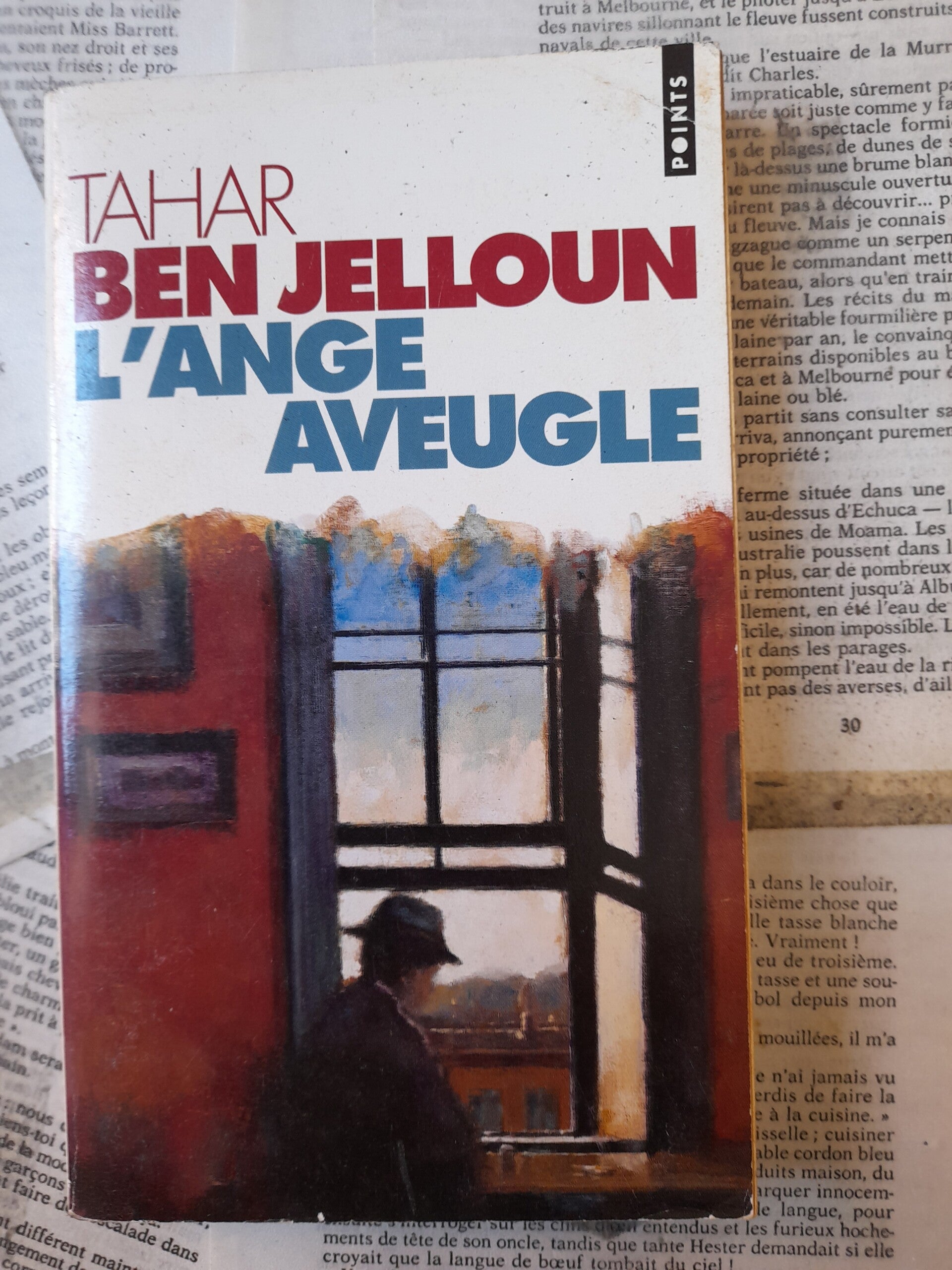 L'ange aveugle- Tahar  Ben Jelloun - Points - 1995