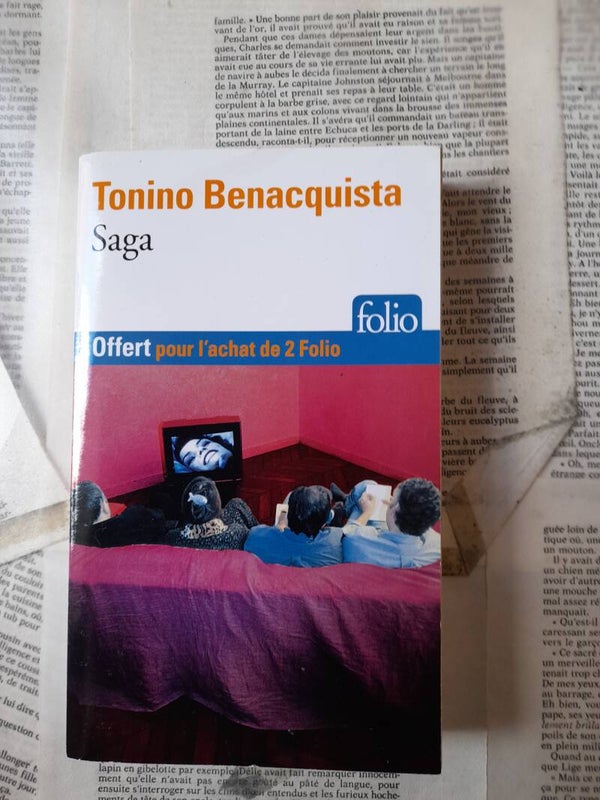 Saga - Tonino Benacquista - Folio -2014