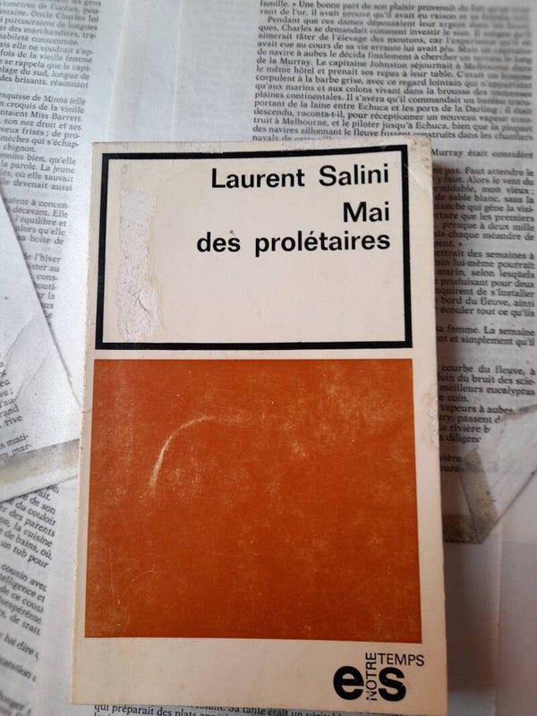 Mai des prolètaires - Laurent Salini - Notre temps  éditions sociales - 1968