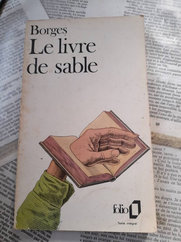 Le livre du sable (Nouvelles) -Jorge Luis Borges -folio -1986