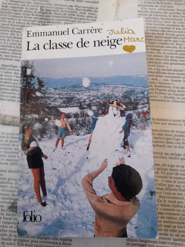 La classe de neige - Emmanuel Carrère - folio -2007