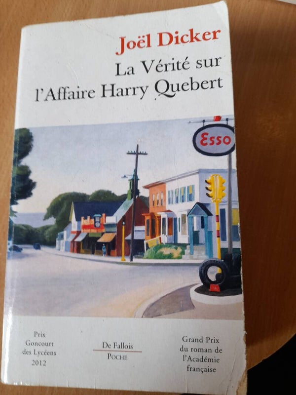 La vérité sur l'affaire Harry Quebert - joël Dicker - De Fallois poche -2014