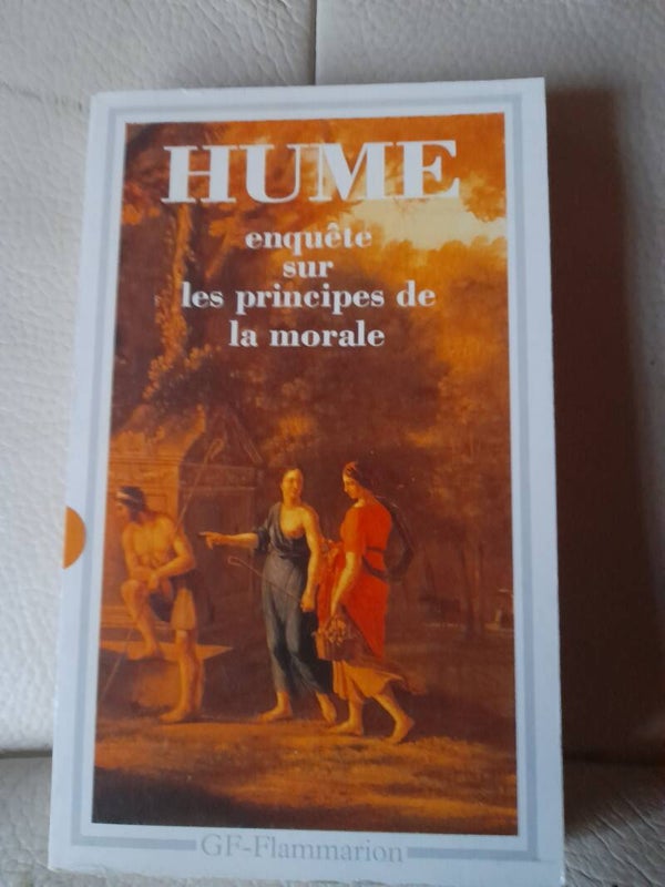 Enquête sur les principes de la morale - Hume - GF Flammarion 1991