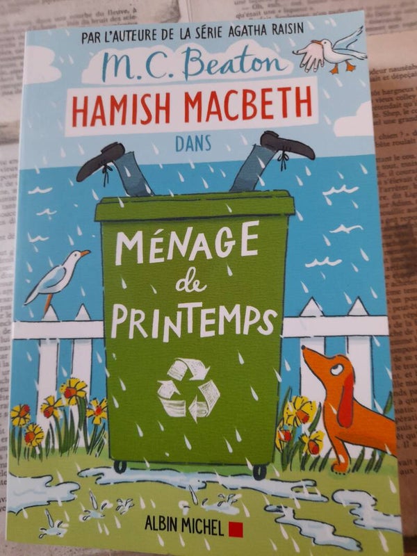 Hamish Macbeth dans ménage de printemps - M. C Beaton - Albin Michel - 2022 - Angleterrem
