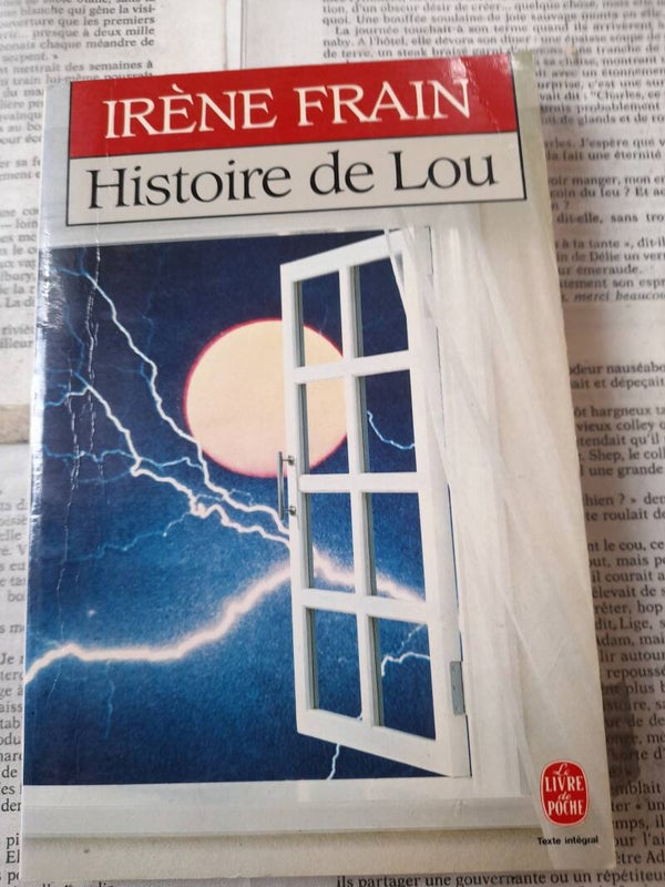 Histoire de Lou - Irène Frain - Le livre de poche -1989