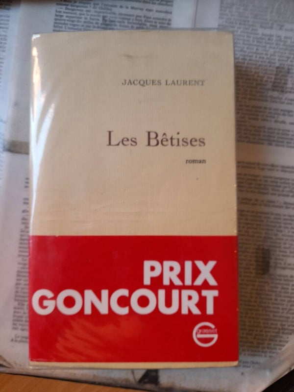 Les bêtises - Jacques laurent - Grasset -
