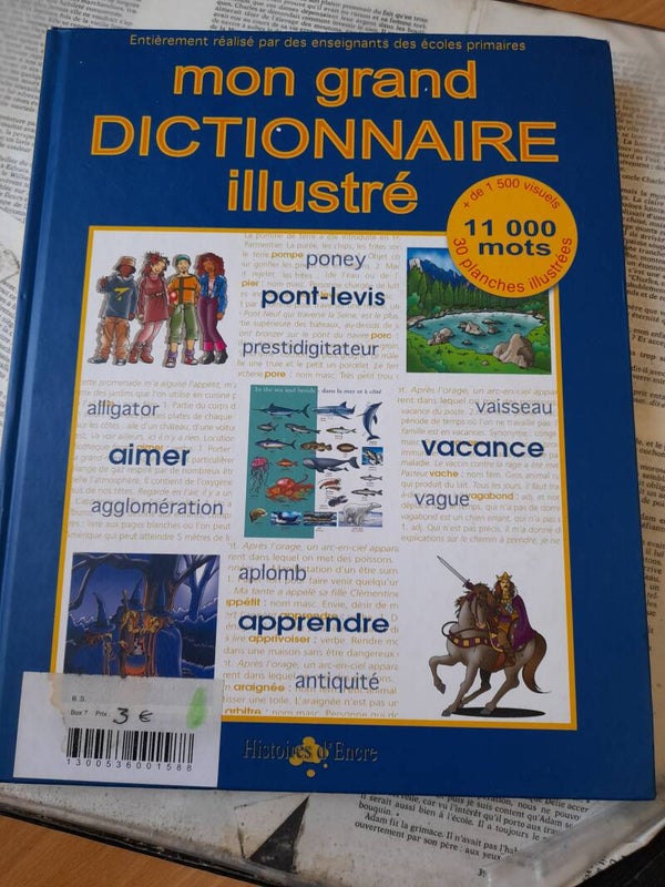 Mon dictionnaire illustrée - Edition Histoires d'encre 2005