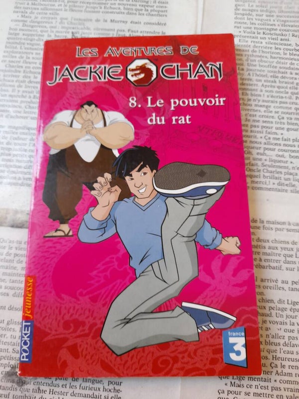 Les aventures de Jackie Chan T.8 Le pouvoir du rat - Edition Pocket Jeunesse 2004  6 à 9 ans