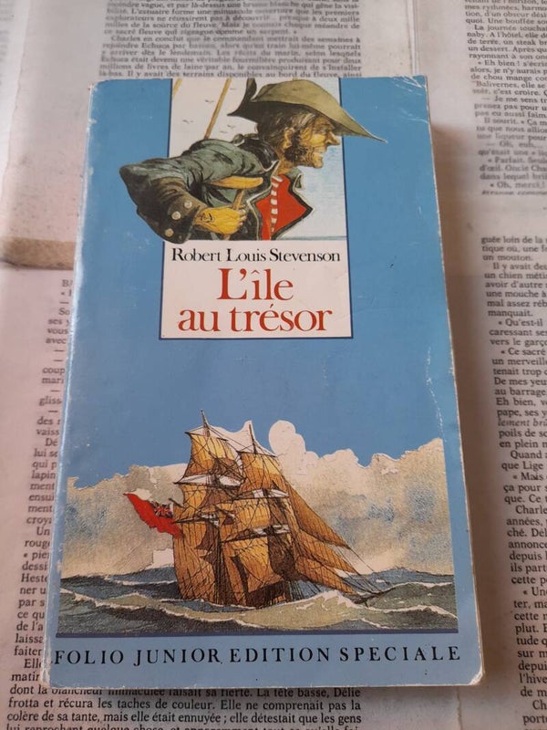 L'île au trésor - Robert Louis Stevenson - Folio Junior Edition Spéciale 1992