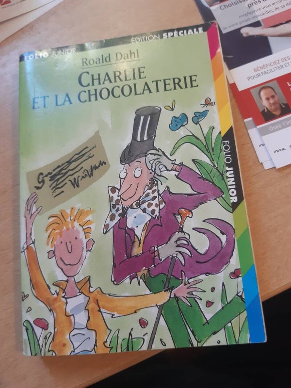Charlie et la chocolaterie - Roald Dalh - Folio Junior 2006 A partir de 9 ans