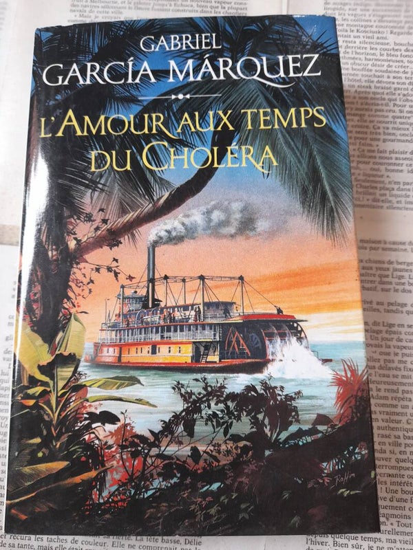 L'amour aux temps du choléra -Gabriel Garcia Marquez - France loisir -1988  Colombie