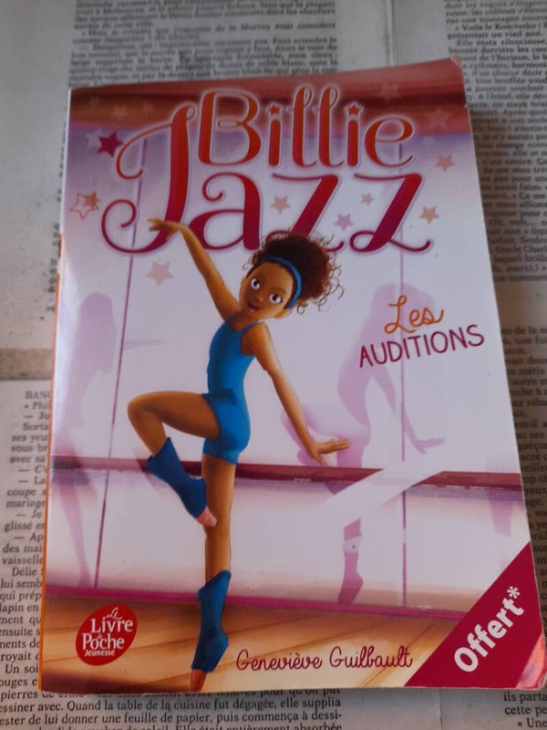 Billie Jazz _ Les auditions - Geneviève Guilbault - Le livre de poche jeunesse 2020 _ A partir de 8 ans