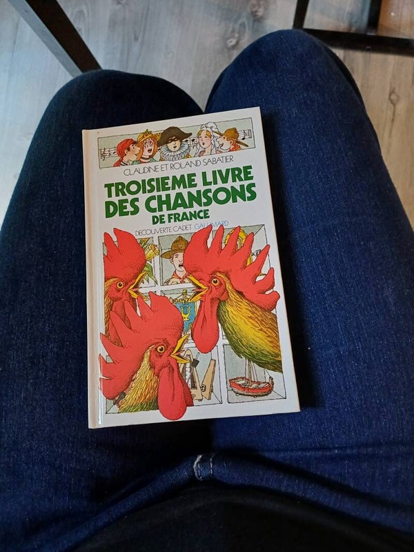Troisième livre des chansons de France - Claudine Roland Sabatier- Gallimard 1992