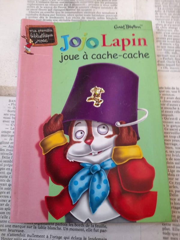 Jojo Lapin joue à cache-cache - Enid Blyton - Ma première bibliothèque rose 2004