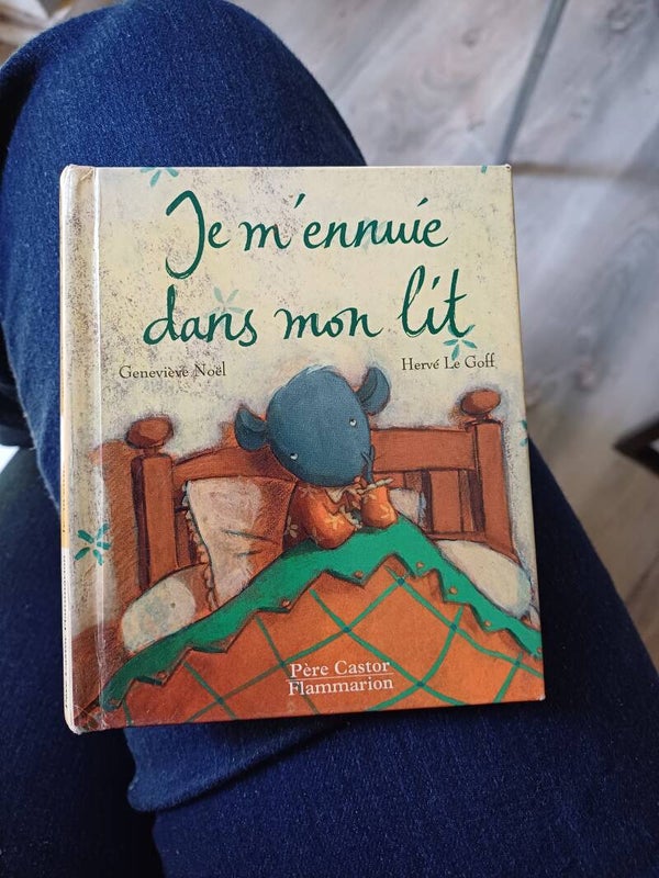 Je mennuie dans mon lit - Geneviève Noël et Hervé Le Golf - Pére castor Flammarion 2003