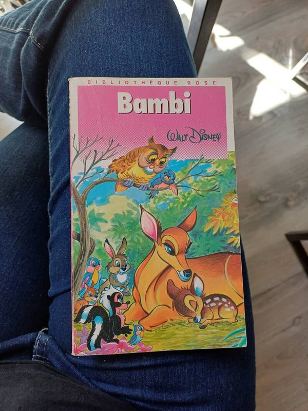 Bambi - Walt Disney - La bibliothèque rose 1988