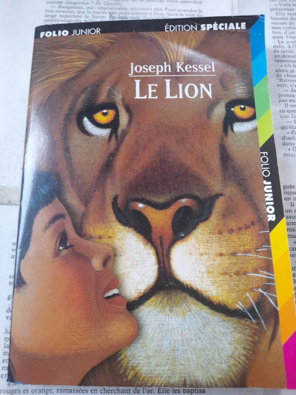 Le lion - Joseph Kessel - Folio Junior 2006 Dès 10 ans