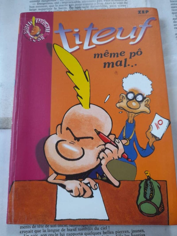 Titeuf : même pô mal - Zep - La bibliothèque rose 2001 Dès 9 ans