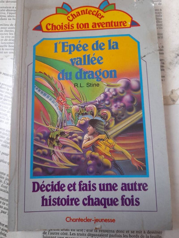 Chantecler Choisis ton aventure - Décide et fais uen autre histoire chaque fois - R.L. Stine - Chantecler-Jeunesse