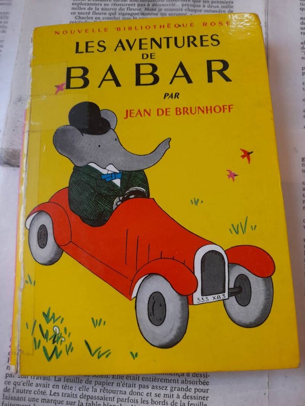 Les aventures de Babar - Jean De Brunhoff - Nouvelle Bibliothèque rose 1959