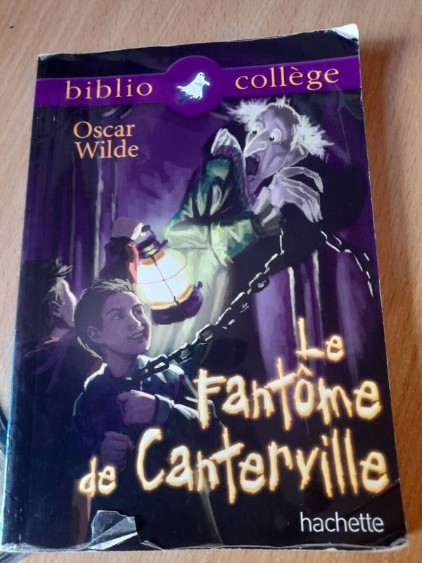 Le fantôme de Canterville - Oscar Wilde - Biblio collège - Hachette 2018