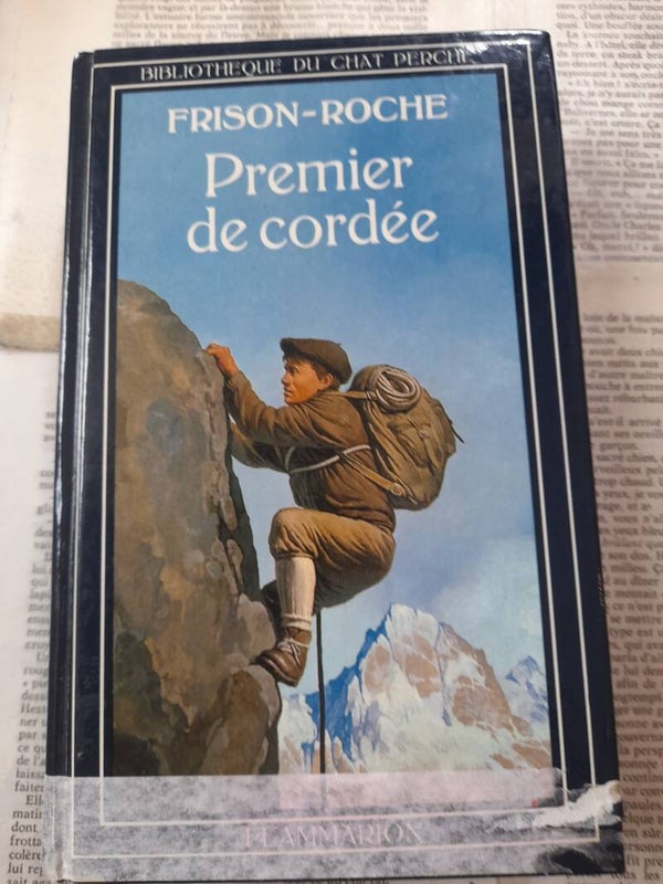 Premier de cordée - Frison-Roche - Flammarion bibliothèque du chat perché 1981