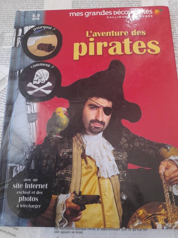 L'aventure des pirates - mes grandes découvertes Gallimard Jeunesse 2007 Dès 6/9 ans