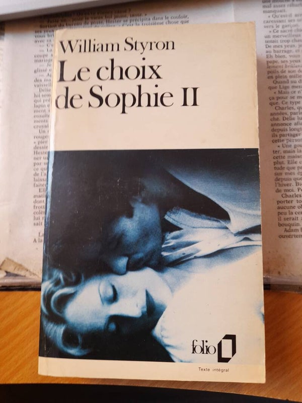 Le choix de sophie T2 - William Styron -Folio - 1984
