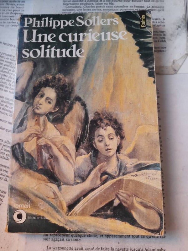 Un curieuse incertitude - Philippe Sollers- Points - 1985