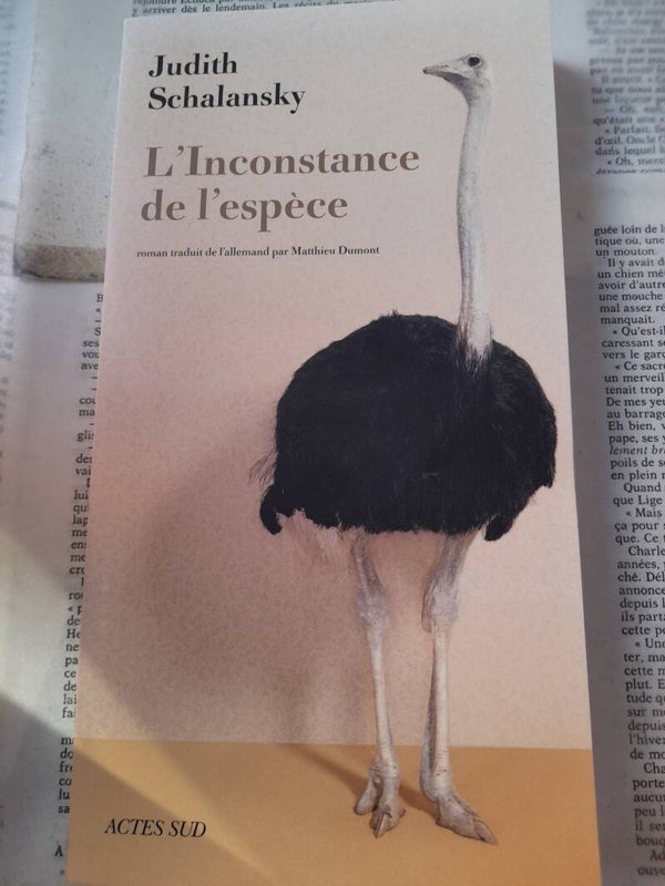 L'inconstance de l'espèce - Judith Schalansky - Actes sud  - 2013  Allemagne
