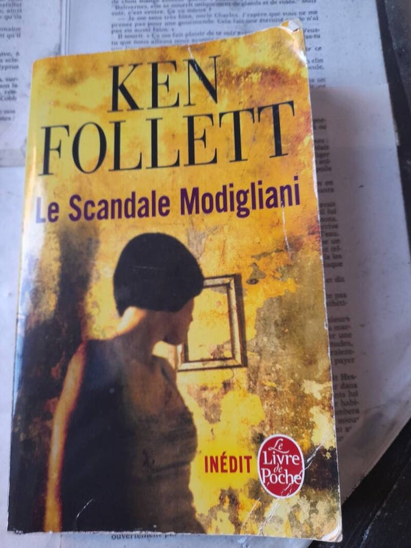Le scandale modigliani- Ken Follet  - livre de poche - 2011