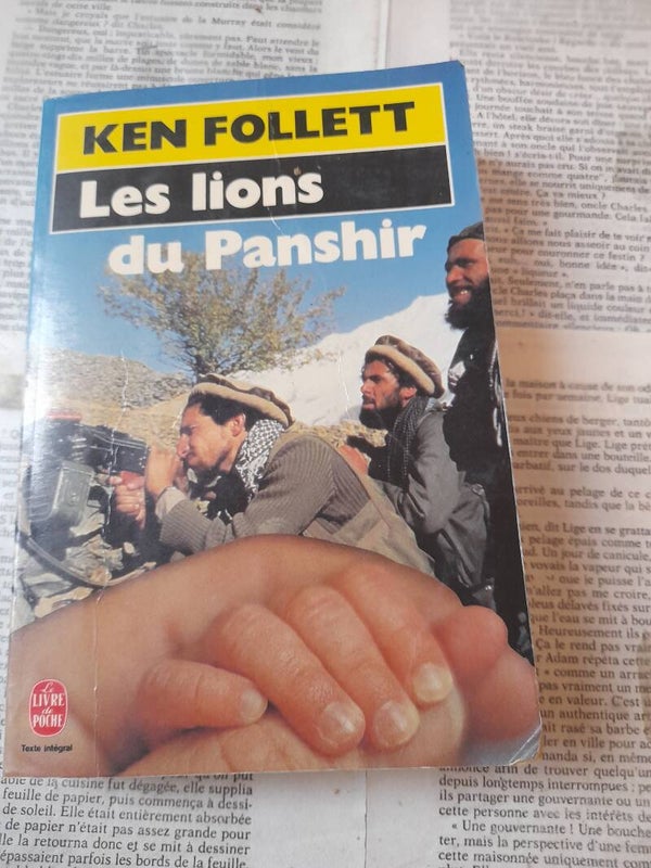 Les lions de Panshir - Ken Follet  - livre de poche - 1987