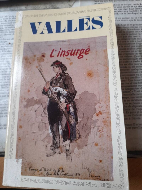 L'insurgé - Jules Vallès - flammarion - 1970
