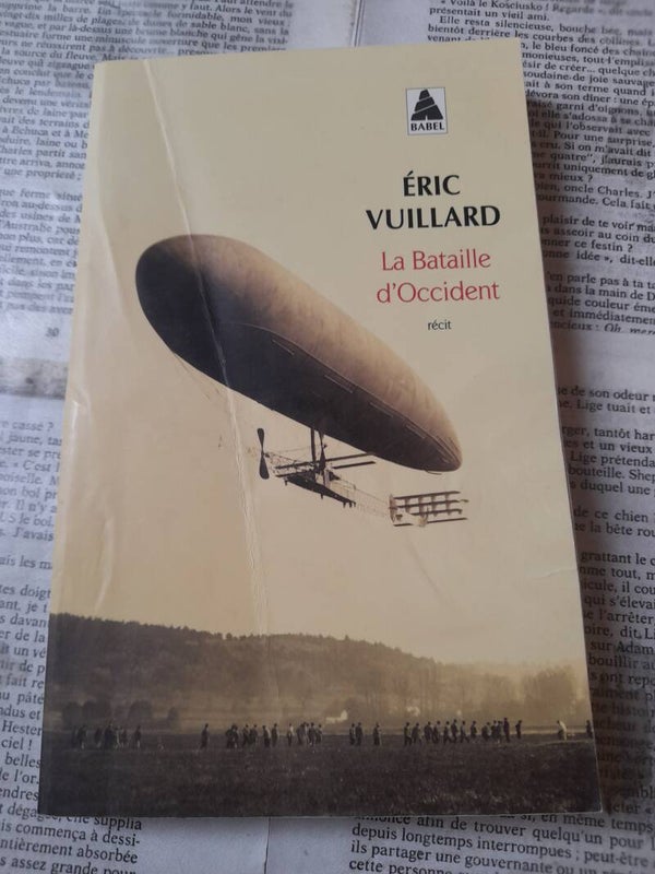 La bataille d'occident - Eric Vuillard -  Babel -2014