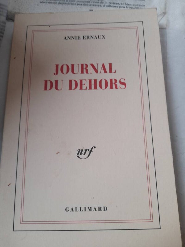 Journal du dehors - Annie Ernaux - Gallimard - 1993