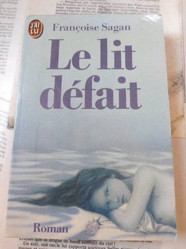 Le lit défait - Françoise Sagan- J'ai lu -1979