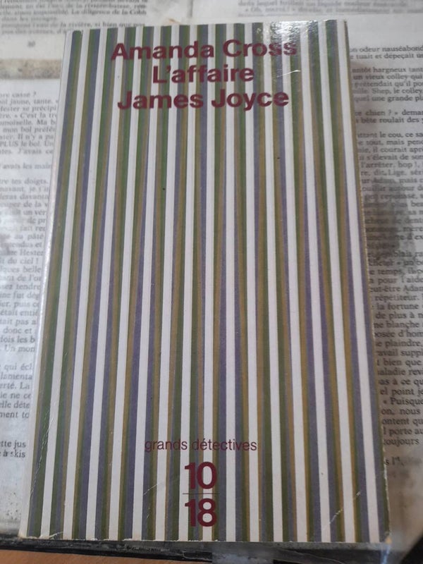 L'affaire James Joyce- Amanda Cross - 10 18 -  1993