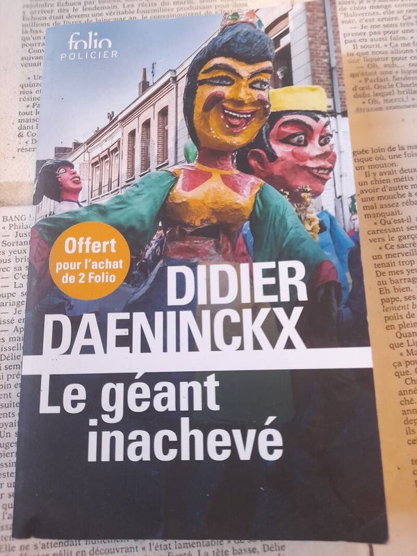 Le géant inachevé - Didier Daeninckx - Folio - 2021