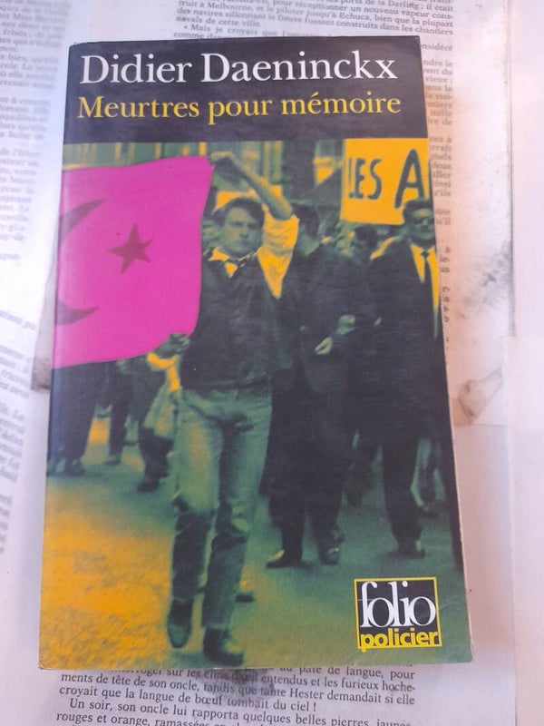 Meurtres pour mémoires - Didier Daeninckx - Folio policier - 1998