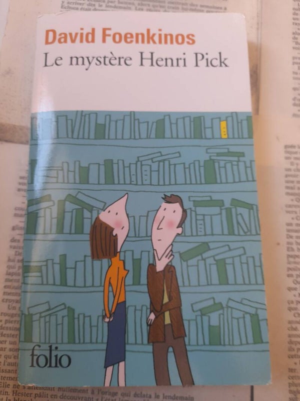 Le mystère Henri Pick - David Foenkinos - folio -2020