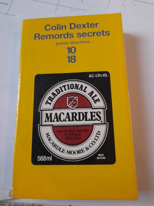 Remords secrets - de Colin Dexter -  10/18 - 2001