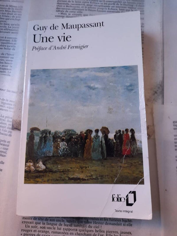 Une vie - Guy de Maupassant - folio - 1993