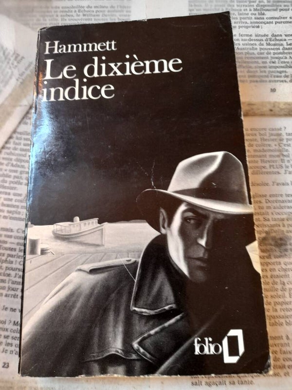 Le dixième indice - Dashiel Hammett - Folio -1987