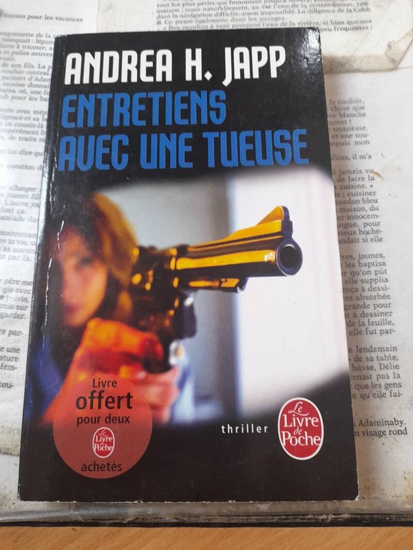 Entretien avec une tueuse  - Andréa H.Japp - le livre de poche - 2001