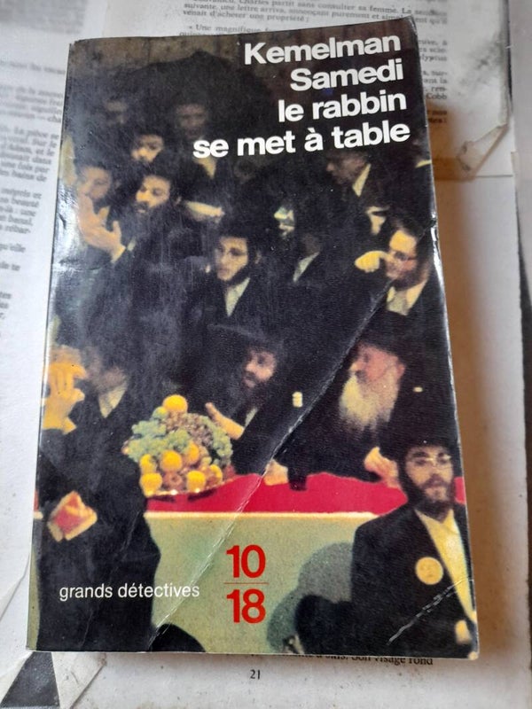 Samedi le rabbin se met à table - H. Kemelman - 10 18 - 1996