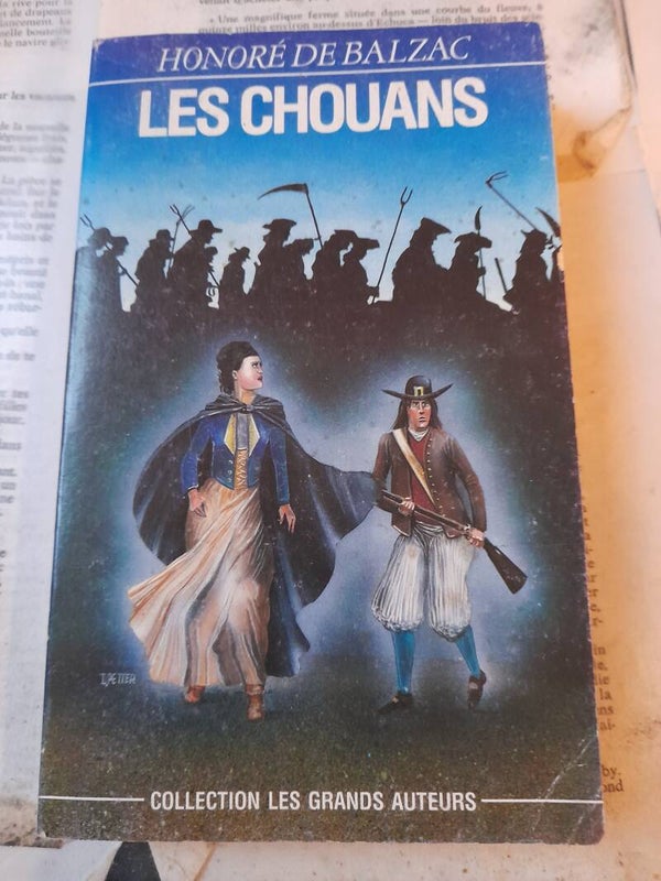 Les chouans - Honoré de Balzac - collection les grands auteurs - 1988