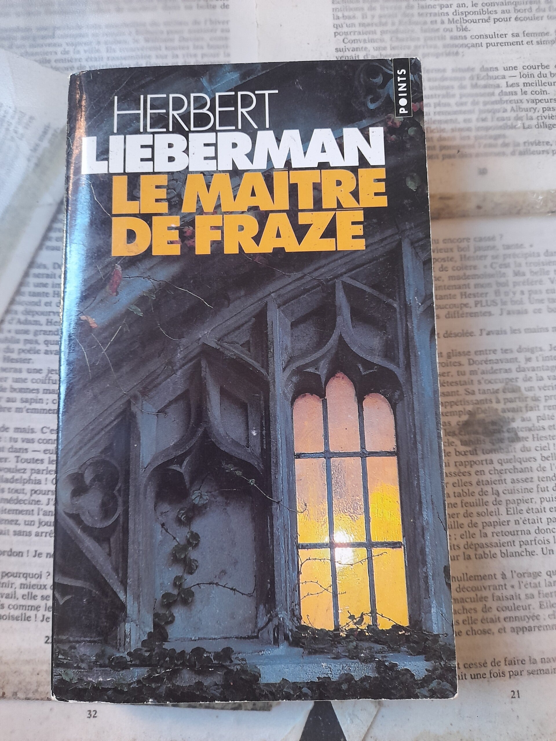 Le maître de Frazer - Herbert Lieberman - points -1995